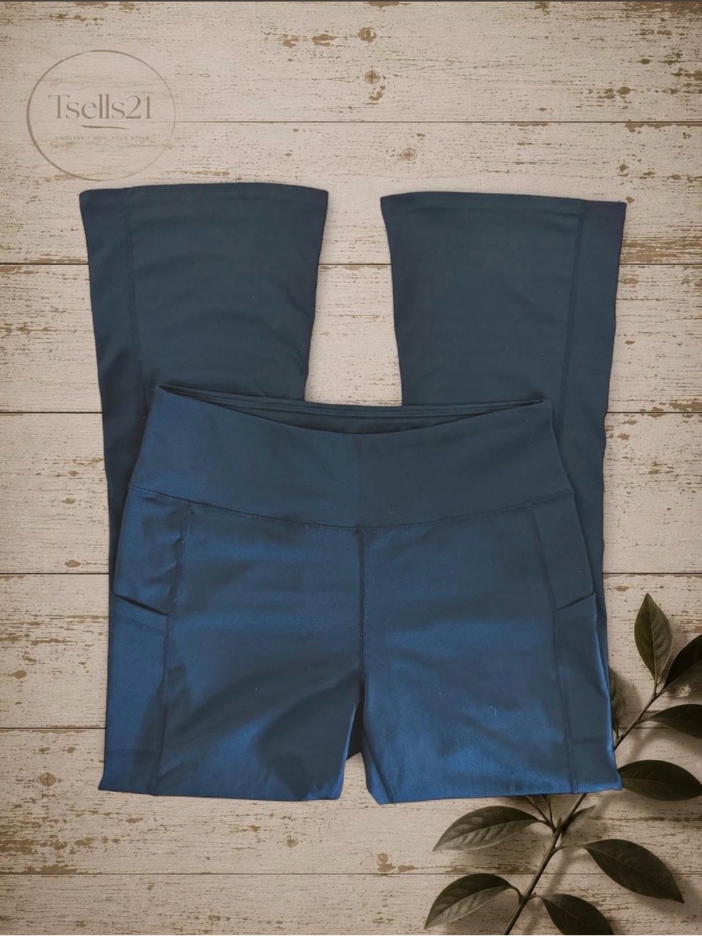 Dyce Active Black Flare Leggings - Size XL